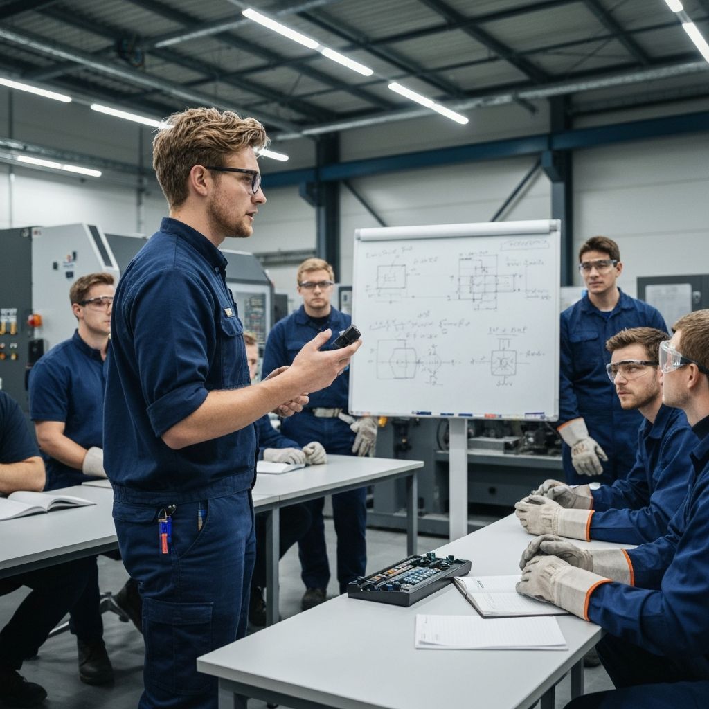 Worker training session